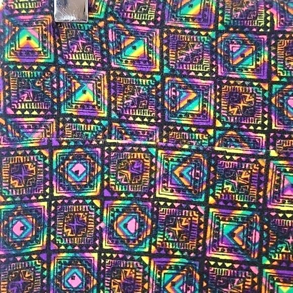 LulaRoe Tween leggings geometric print Women's Size S - Picture 4 of 11